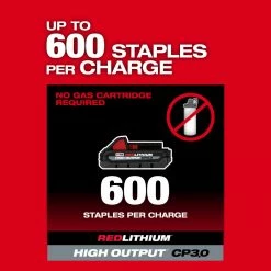 Milwaukee 2843-20 M18 18V FUEL Li-Ion Utility Fencing Stapler - Bare Tool