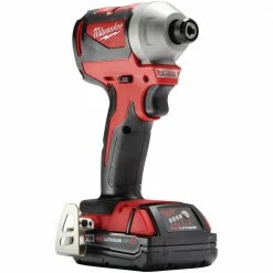 Milwaukee 2850-21P M18 18V Brushless Cordless 1/4 Inch Hex Impact Driver Kit Tools & Equipment