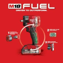 Milwaukee 2854-22CT M18 FUEL 18V 3/8