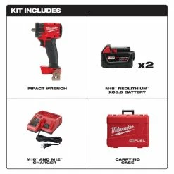Tools & Equipment Milwaukee 2854-22 M18 FUEL 18V 3/8