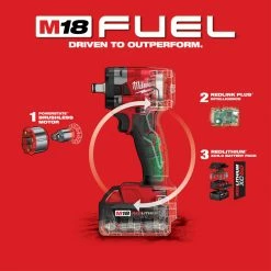 Tools & Equipment Milwaukee 2855-22 M18 FUEL 18V 1/2