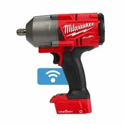 Milwaukee 2862-20 M18 FUEL 18V 1/2-Inch Pin Detent Impact Wrench - Bare Tool Tools & Equipment