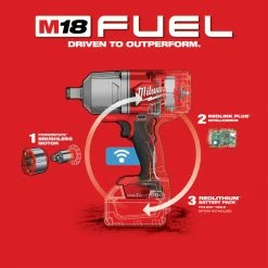 Milwaukee 2864-20 M18 FUEL 18V 3/4-Inch Friction Ring Impact Wrench - Bare Tool 20 Milwaukee 2864-20 M18 FUEL 18V 3/4-Inch Friction Ring Impact Wrench - Bare Tool