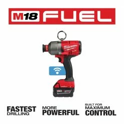 Tools & Equipment Milwaukee 2865-22 M18 FUEL 18 Volt 7/16 Inch Hex Utility Impact Wrench Kit