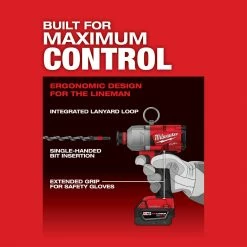 Tools & Equipment Milwaukee 2865-22 M18 FUEL 18 Volt 7/16 Inch Hex Utility Impact Wrench Kit
