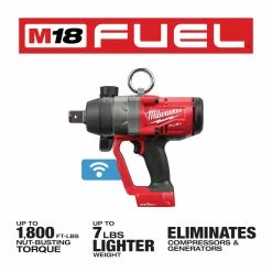 Milwaukee 2867-20 M18 FUEL 18V 1 Inch High Torque Impact Wrench - Bare Tool