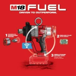 Milwaukee 2867-20 M18 FUEL 18V 1 Inch High Torque Impact Wrench - Bare Tool
