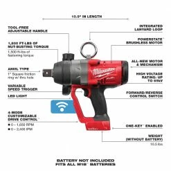 Milwaukee 2867-20 M18 FUEL 18V 1 Inch High Torque Impact Wrench - Bare Tool