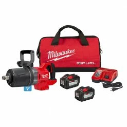 Milwaukee 2868-22HD M18 FUEL 18V 1" D-Handle High Torque Impact Wrench Kit Tools & Equipment