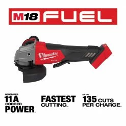 Milwaukee 2880-20 M18 FUEL 4-1/2" / 5" Grinder Paddle Switch No-Lock - Bare Tool