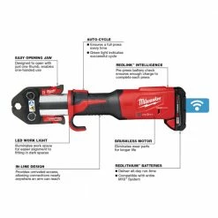 Milwaukee 2922-22 M18 18V FORCE LOGIC Press Tool W/ ONE-KEY W/ 1/2