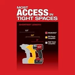 Milwaukee 2960-20 M18 FUEL 18V 3/8" Cordless Mid-Torque Impact Wrench -Bare Tool 18 Milwaukee 2960-20 M18 FUEL 18V 3/8
