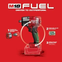 Milwaukee 2962-20 M18 FUEL 18V 1/2