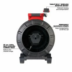 Milwaukee 2973-20 120’ High Resolution Pipeline Inspection Reel - Bare Tool