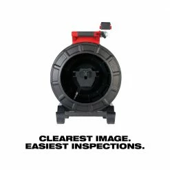 Milwaukee 2973-20 120’ High Resolution Pipeline Inspection Reel - Bare Tool