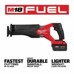 Tools & Equipment Milwaukee 2998-25 M18 FUEL 18V Lithium-Ion Brushless Cordless Combo Kit - 5 PC