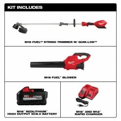 Milwaukee 3000-21 M18 FUEL 18V Cordless Trimmer/Blower 2 Tool Combo Kit Tools & Equipment