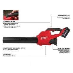 Milwaukee 3000-21 M18 FUEL 18V Cordless Trimmer/Blower 2 Tool Combo Kit Tools & Equipment