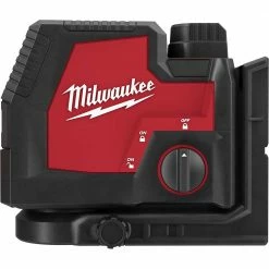 Tools & Equipment Milwaukee 3522-21 REDLITHIUM USB Rechargeable Green Cross W/ Plumb Points Laser
