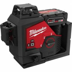Tools & Equipment Milwaukee 3632-21 M12 12V Lithium-Ion Cordless Green 3-Plane Laser Level Kit