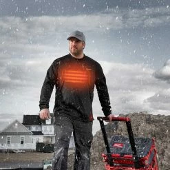 Milwaukee 405B-21L USB Large Rechargeable Midweight Base Layer Shirt Kit Tools & Equipment 13 Milwaukee 405B-21L USB Large Rechargeable Midweight Base Layer Shirt Kit Tools & Equipment