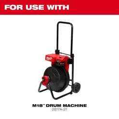 Tools & Equipment Milwaukee 47-53-2817 Drum W/ Anchor Cable For M18 Drum Machine