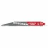 Tools & Equipment Milwaukee 48-00-5242 9" 6 TPI THE WRECKER W/ Carbide Teeth SAWZALL Blade - 1 PK