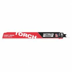 Milwaukee 48-00-5262 9" 7TPI The TORCH FOR CAST IRON W/ NITRUS CARBIDE - 1 PK Tools & Equipment