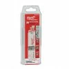 Milwaukee 48-00-8782 6" 14 TPI SAWZALL The Torch Blades - 25 Pk