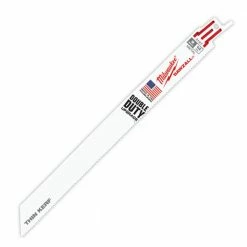 Milwaukee 48-01-7187 9" 14 TPI SAWZALL Blades W/ Double Duty Upgrade - 100 PK Tools & Equipment