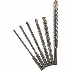 Power Tools Milwaukee 48-20-7499 SDS-PLUS 4CT MX4 Rotary Hammer Drill Bit Kit - 6 PC
