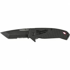 Tools & Equipment Milwaukee 48-22-1998 3” HARDLINE Serrated Blade Pocket Knife