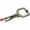 Milwaukee 48-22-3521 11" Torque-Lock Locking C-Clamp Swivel Jaw Pliers Tools & Equipment