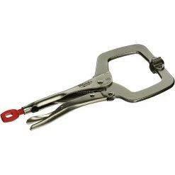 Milwaukee 48-22-3521 11" Torque-Lock Locking C-Clamp Swivel Jaw Pliers Tools & Equipment