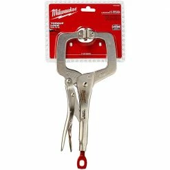 Milwaukee 48-22-3521 11" Torque-Lock Locking C-Clamp Swivel Jaw Pliers Tools & Equipment