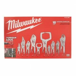 Milwaukee 48-22-3690 TORQUE LOCK Pliers Kit W/ Ergonomic Handles - 10 PC 7 Milwaukee 48-22-3690 TORQUE LOCK Pliers Kit W/ Ergonomic Handles - 10 PC