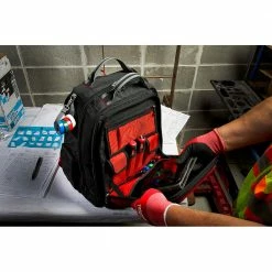Milwaukee 48-22-8301 48-Pocket Tear-Resistant PACKOUT Modular Storage Backpack Tools & Equipment