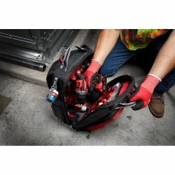Milwaukee 48-22-8301 48-Pocket Tear-Resistant PACKOUT Modular Storage Backpack Tools & Equipment