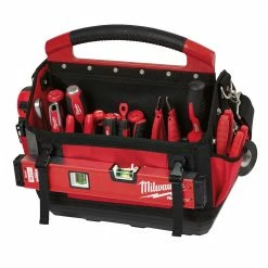 Milwaukee 48-22-8315 15-Inch 31-Pocket Ballistic Material Packout Tote Tools & Equipment 20 Milwaukee 48-22-8315 15-Inch 31-Pocket Ballistic Material Packout Tote Tools & Equipment