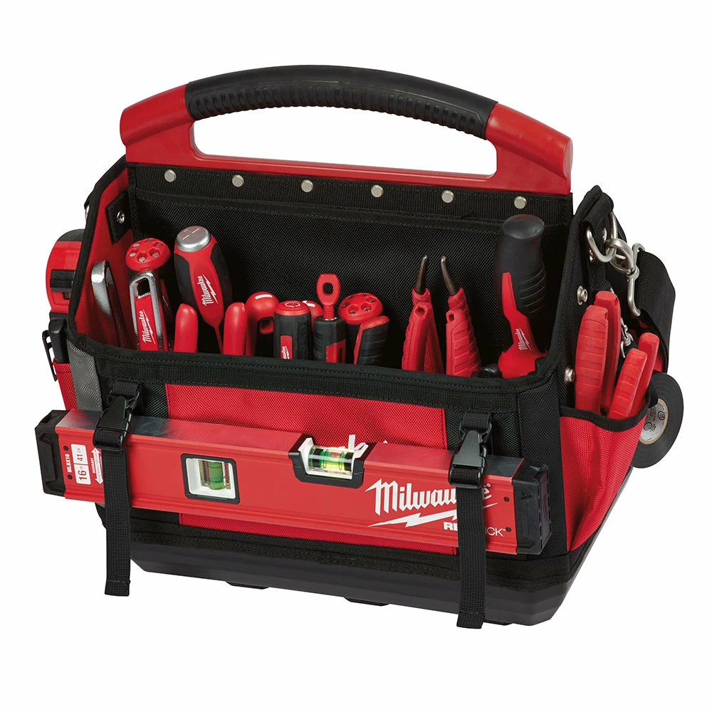 Milwaukee 48-22-8315 15-Inch 31-Pocket Ballistic Material Packout Tote Tools & Equipment 10 Milwaukee 48-22-8315 15-Inch 31-Pocket Ballistic Material Packout Tote Tools & Equipment