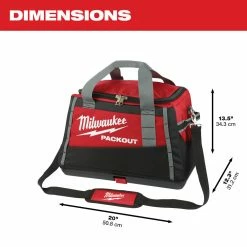 Milwaukee 48-22-8322 20-Inch Heavy Duty PACKOUT Polyester Carrying Tool Bag Tools & Equipment