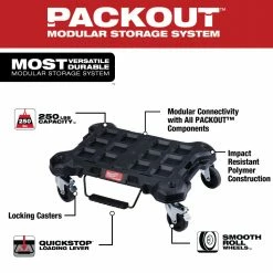 Tools & Equipment Milwaukee 48-22-8410 PACKOUT Dolly
