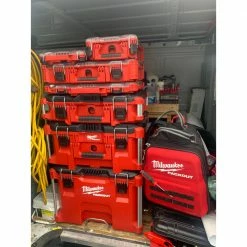 Milwaukee 48-22-8435 5-Bin Impact Resistant Polymer Packout Compact Organizer 17 Milwaukee 48-22-8435 5-Bin Impact Resistant Polymer Packout Compact Organizer