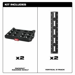 Milwaukee 48-22-8480 PACKOUT Heavy Duty Racking Kit W/ 50 Pound Capacity Tools & Equipment