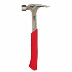 Tools & Equipment Milwaukee 48-22-9020 20 OZ Smooth Face Rip Claw Hammer W/ I Beam Design Handle