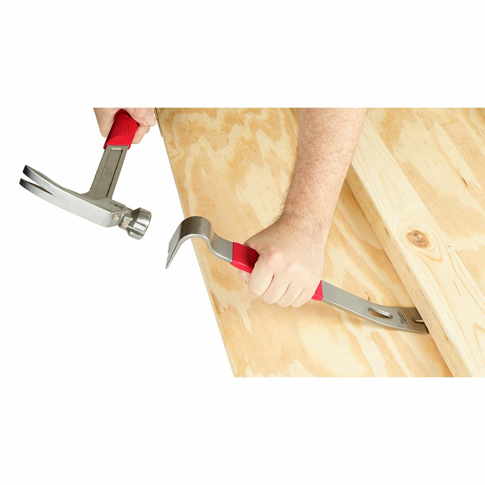 Milwaukee 48-22-9035 15" Heavy Duty Pry Bar W/ SHOCKSHIELD Grip Tools & Equipment 5 Milwaukee 48-22-9035 15" Heavy Duty Pry Bar W/ SHOCKSHIELD Grip Tools & Equipment