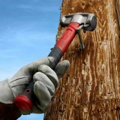 Tools & Equipment Milwaukee 48-22-9040 4 IN 1 Linemans Hammer W/ High Strength Fiberglass Handle