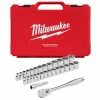 Tools & Equipment Milwaukee 48-22-9088 3/8" Drive Metric SAE Ratchet/Socket Set - 29 PC