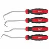 Milwaukee 48-22-9217 All Metal Durabel Core Hose Pick Set - 4 PC