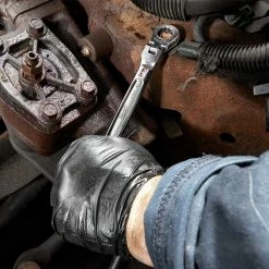 Tools & Equipment Milwaukee 48-22-9413 Flex Head Ratcheting SAE Combination Wrench Set - 15 PC